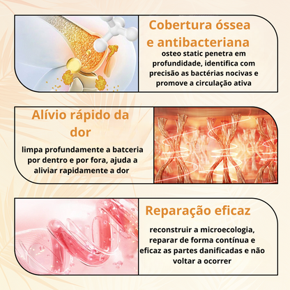 Veneno de abelha creme anti-dor óssea